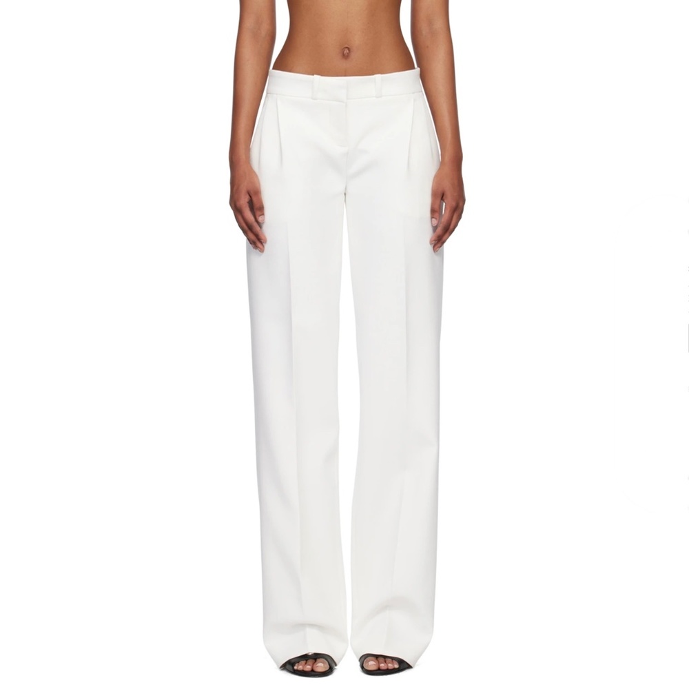 Coperni White Low Rise Trousers US6 New With Tags